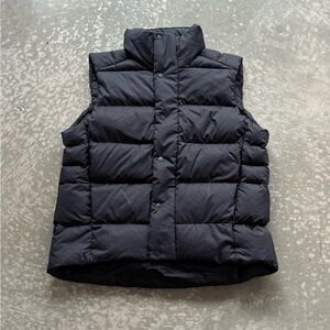 Lululemon Men’s Wunder Puff Down Vest Full Zip Black Size Medium EUC